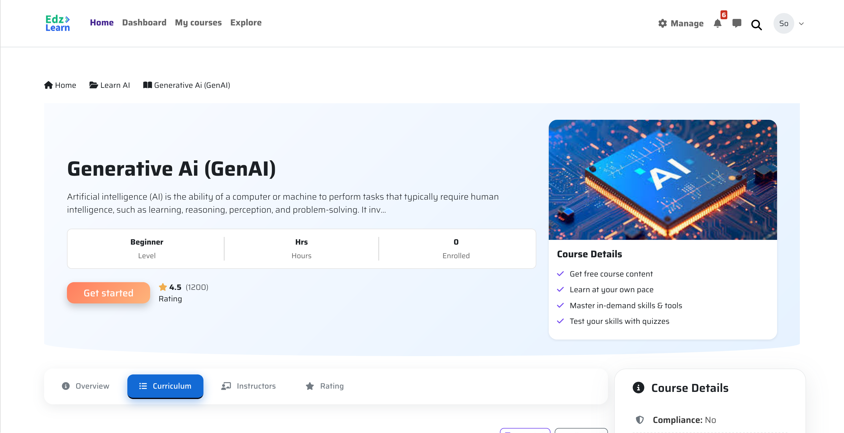 Course screenshot 2